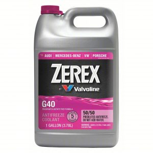 ZEREX G-40 Antifreeze: Pre-Diluted 50/50 861399