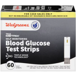 Walgreens Self-Monitoring Blood Glucose Test Strips