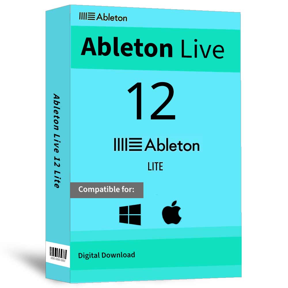 Ableton Live 12 Lite – 1 Device and Lifetime (Digital Code)
